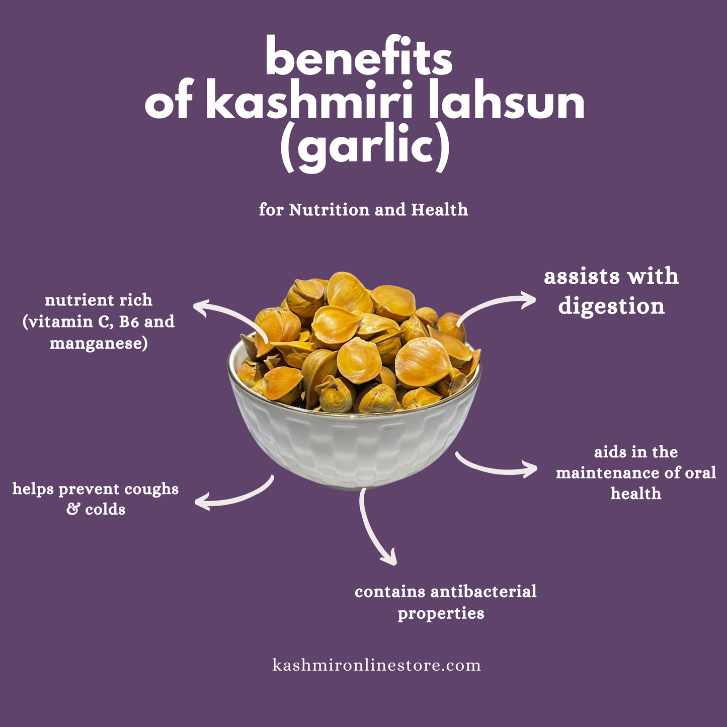 Premium Himalayan Mountain Garlic - Ruh E Kashmir Online Store