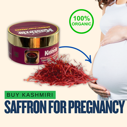 Pure Kashmiri Saffron for Pregnancy | Mongra Kesar 5g