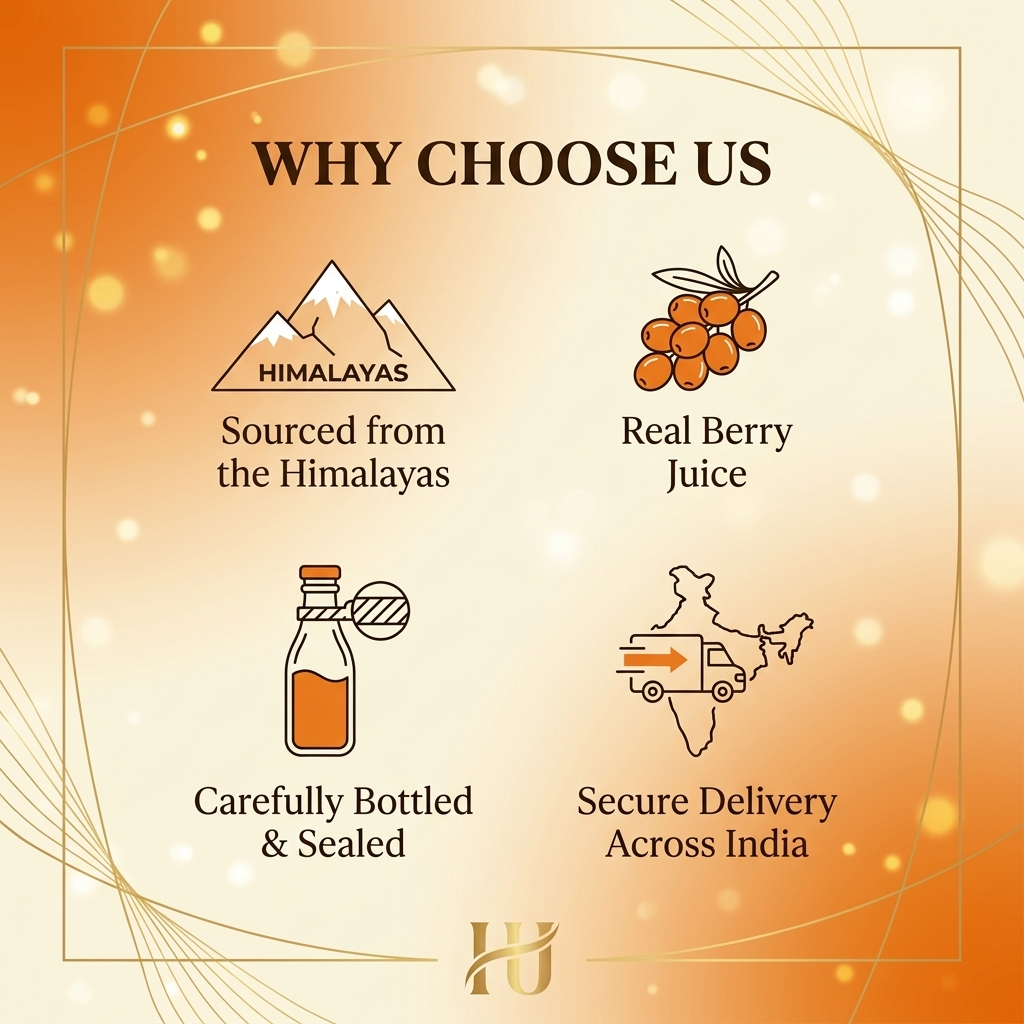Himalayan Sea Buckthorn Juice (500ml)