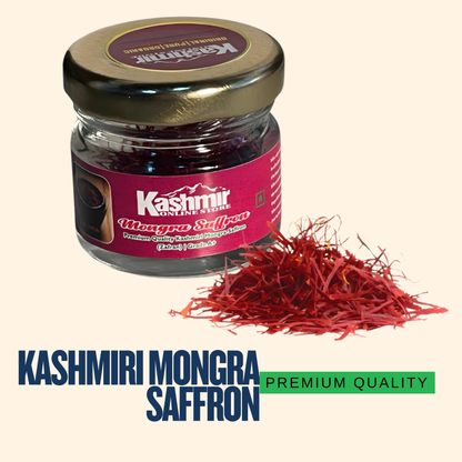 Premium Quality Kashmiri Mongra Saffron (Kesar)
