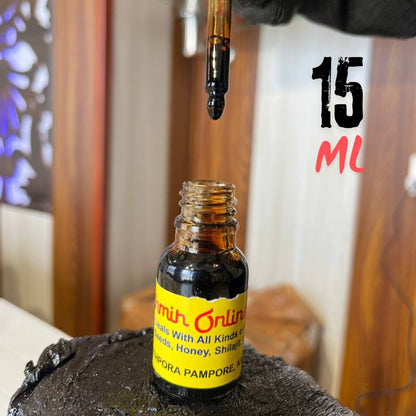 Pure Himalayan Shilajit Liquid Drops | Fast-Absorbing Daily Energy