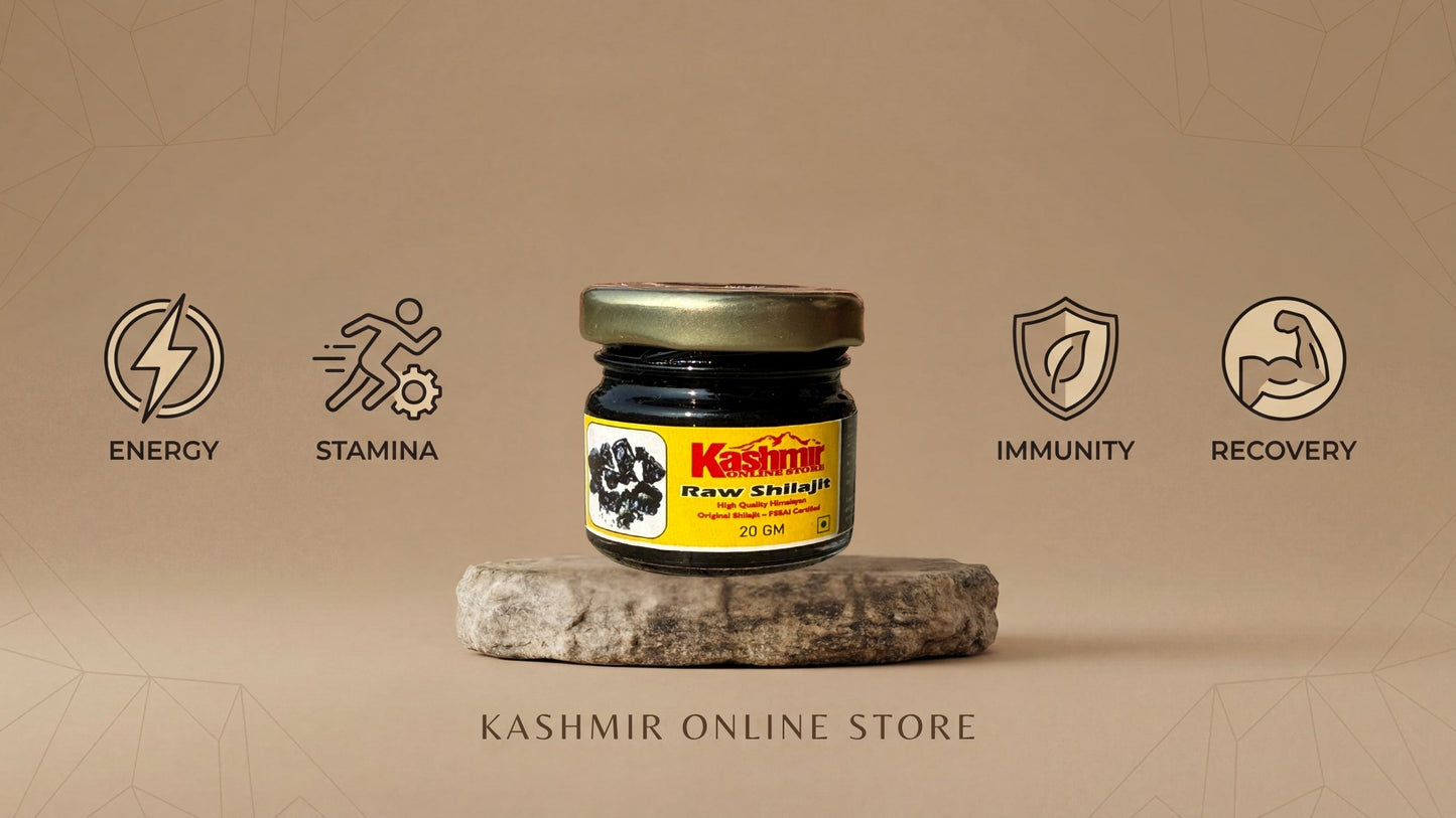 Pure Himalayan Shilajit Resin | Lab Tested | Natural Energy & Stamina