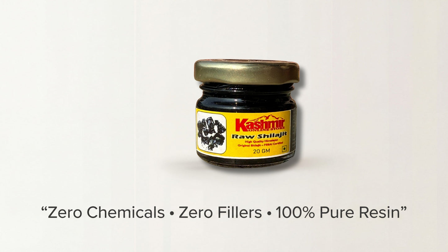 Pure Himalayan Shilajit Resin | Lab Tested | Natural Energy & Stamina