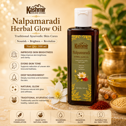 Nalpamaradi Herbal Glow Oil | Ayurvedic Glow Oil | 100ml
