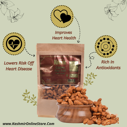 Buy Premium Peri Peri Cashew Dry Roasted| High Quality  Cashews