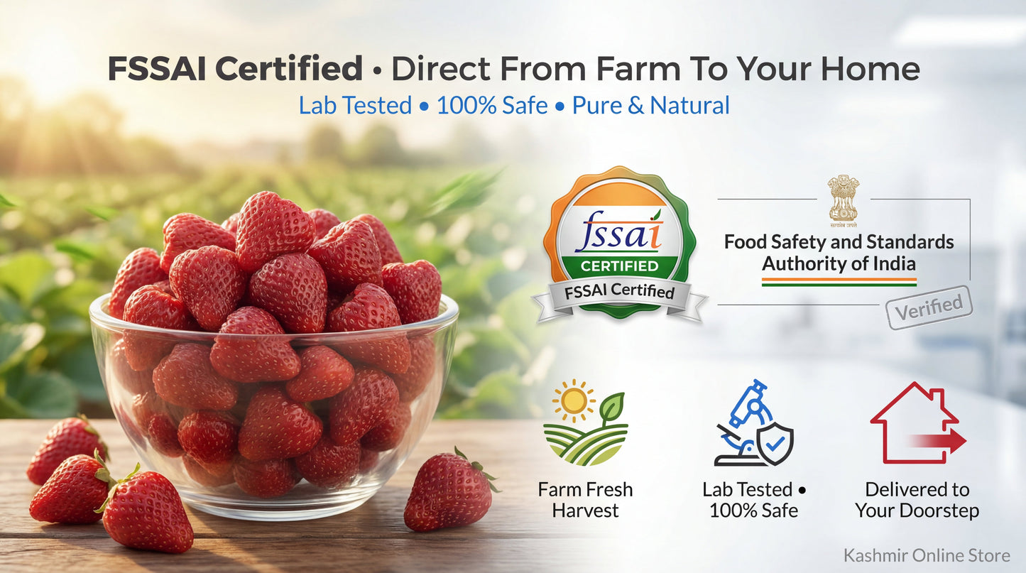 Dried Strawberries – 100% Natural & Premium Quality