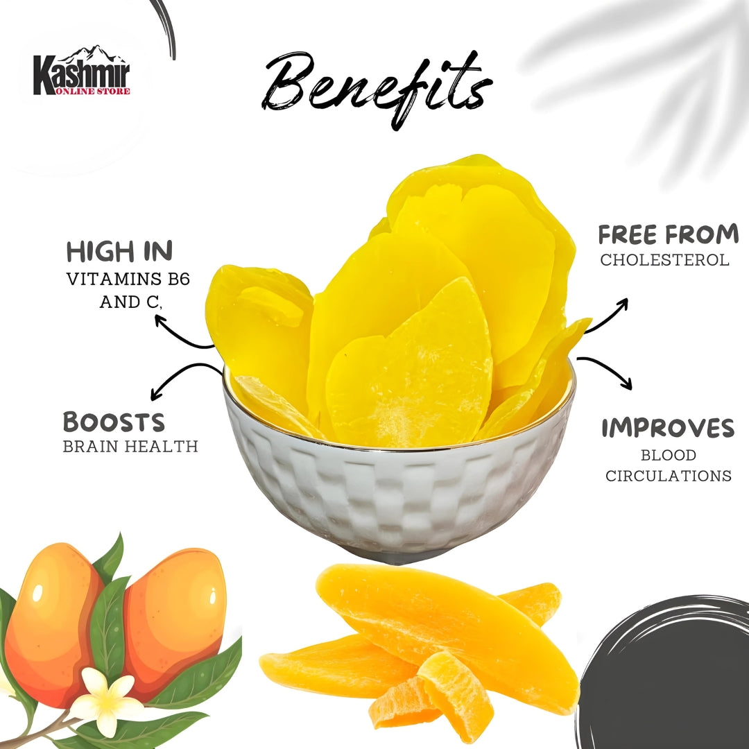 Buy Premium Dried Mango| Nature’s Candy |Dehydrated Dry Fruits