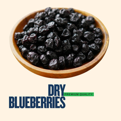 Buy Premium Dry Blueberries| Dehydrated Dry Fruits | ( Seedless )