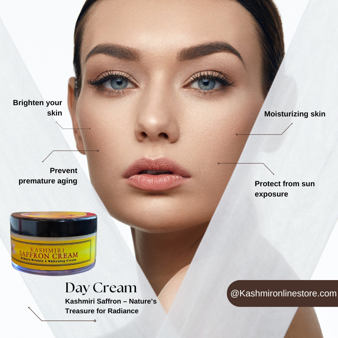 Kashmiri Saffron Cream | Natural Radiance Skincare