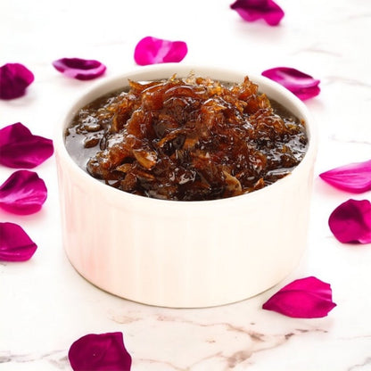 Kashmiri Rose Gulkand | Traditional Sun-Cooked Rose Petal Preserve