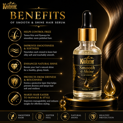 Smooth & Shine Hair Serum | Advanced Scalp Care