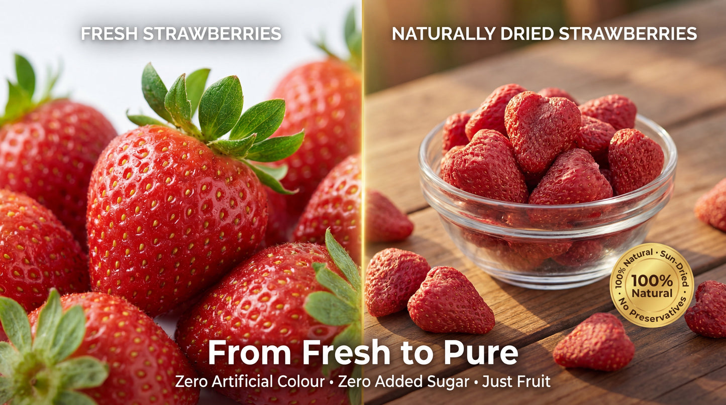 Dried Strawberries – 100% Natural & Premium Quality