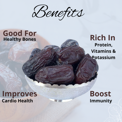 Premium Grade-A Quality Kalmi Dates | No Added Sugar