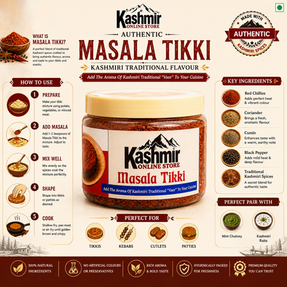 Masala Tikki Kashmir | Authentic Kashmiri Cooking Spice