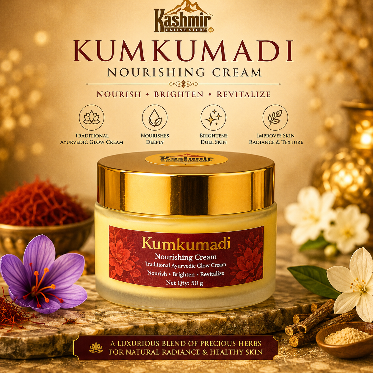Original Kumkumathi Radiance Night  Face Cream