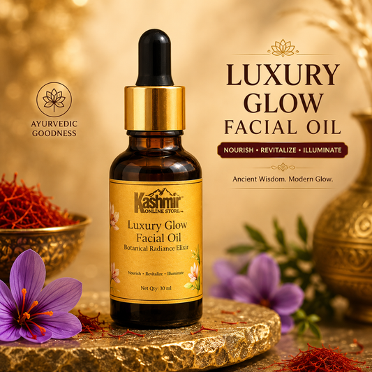 Luxury Glow Facial Oil ( Premium Botanical Facial Oil )