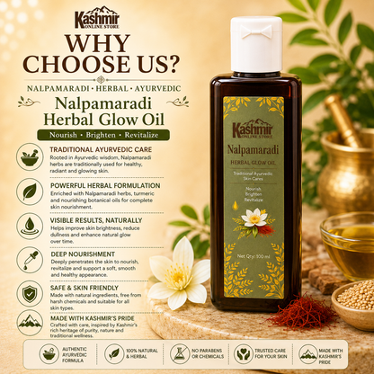 Nalpamaradi Herbal Glow Oil | Ayurvedic Glow Oil | 100ml