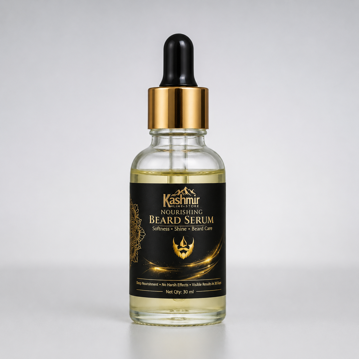 Nourishing Beard Serum – Natural Beard Care Serum | Ruh E Kashmir Online Store