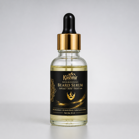 Nourishing Beard Serum – Natural Beard Care Serum | Ruh E Kashmir Online Store