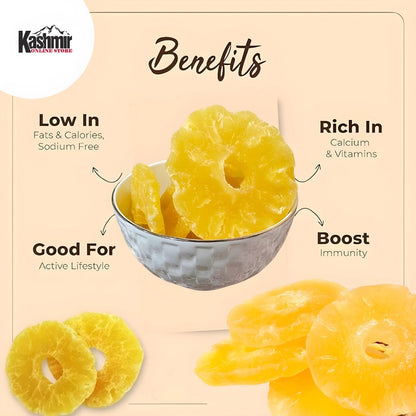 Buy Premium Dry Pineapple |Dehydrated Dry Fruits