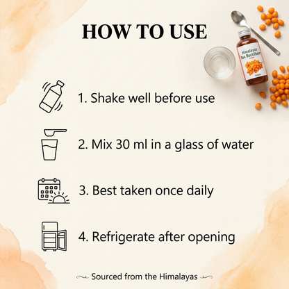 Himalayan Sea Buckthorn Juice (500ml)
