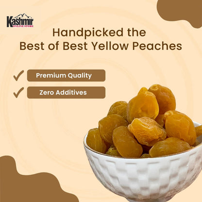 Buy Natural Dried Yellow Peaches | Dehydrated Dry Fruits