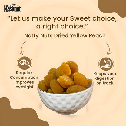 Buy Natural Dried Yellow Peaches | Dehydrated Dry Fruits