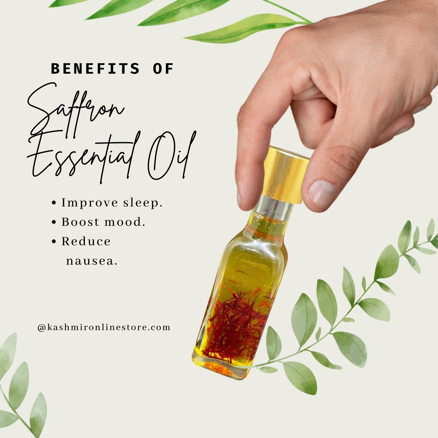 Buy Saffron Essential Oil | 100% Pure & Natural