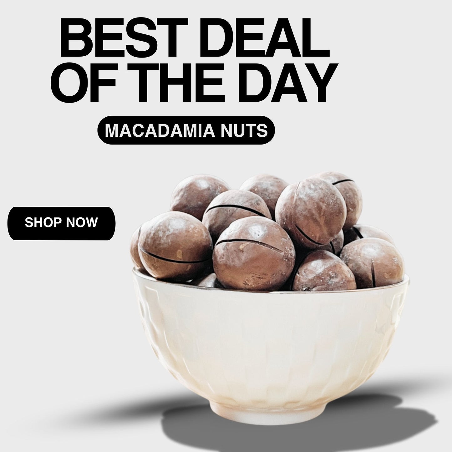 Premium-Quality Macadamia Nuts With Key - Fresh, Crunchy, and Delicious.
