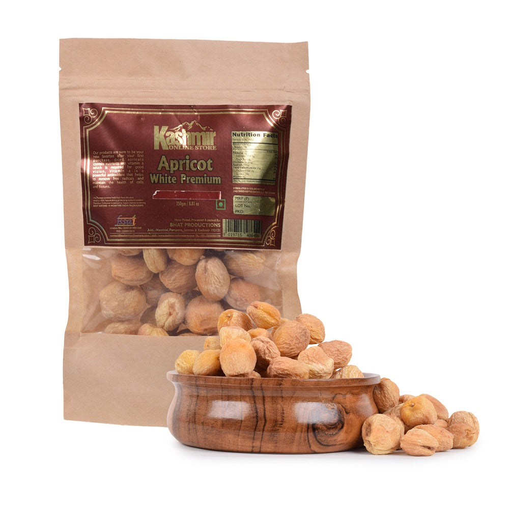 Dried Apricots (Jardalu) - White Color