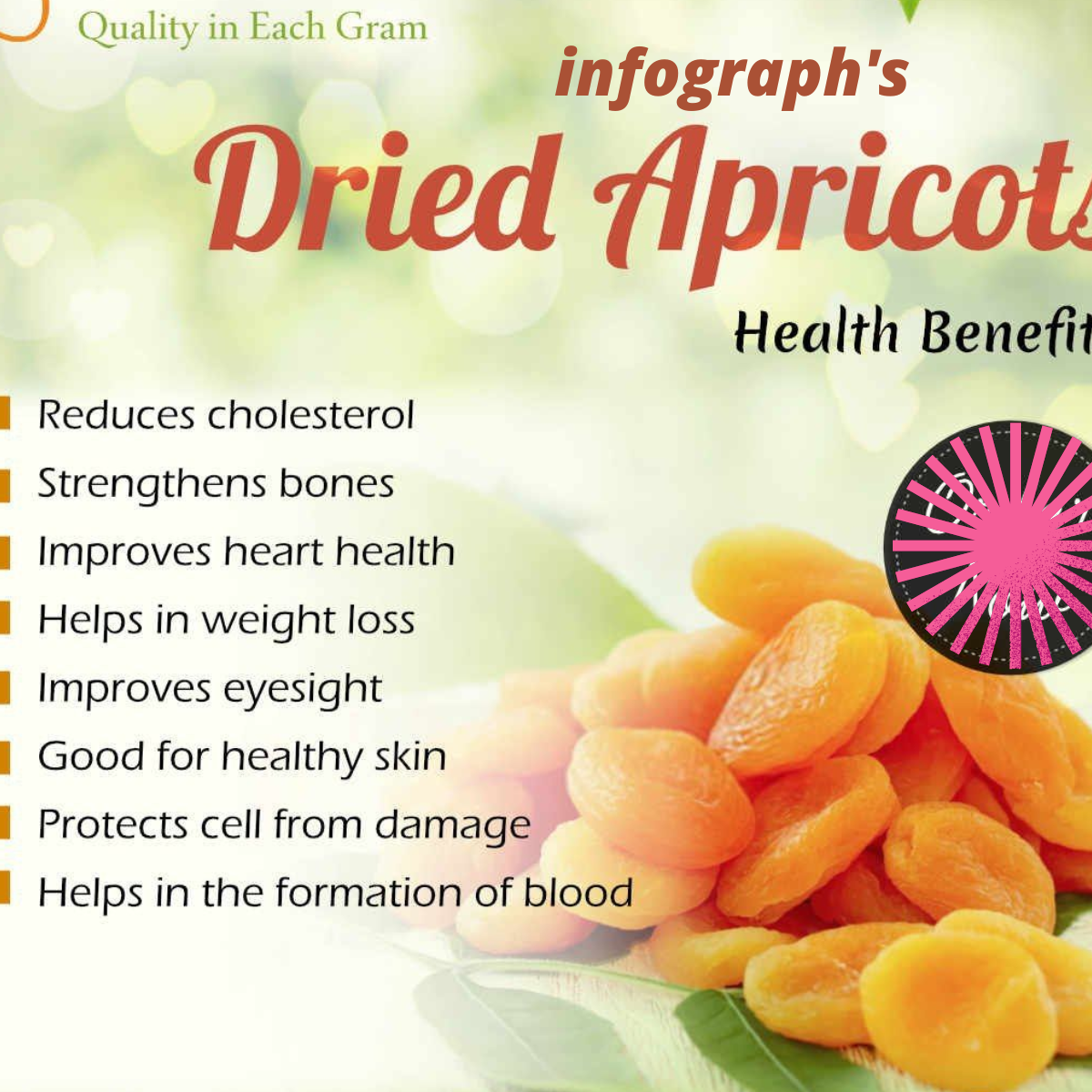 Buy Dried Apricot Khubani (Seedless) – Organic 100% Premium Quality!