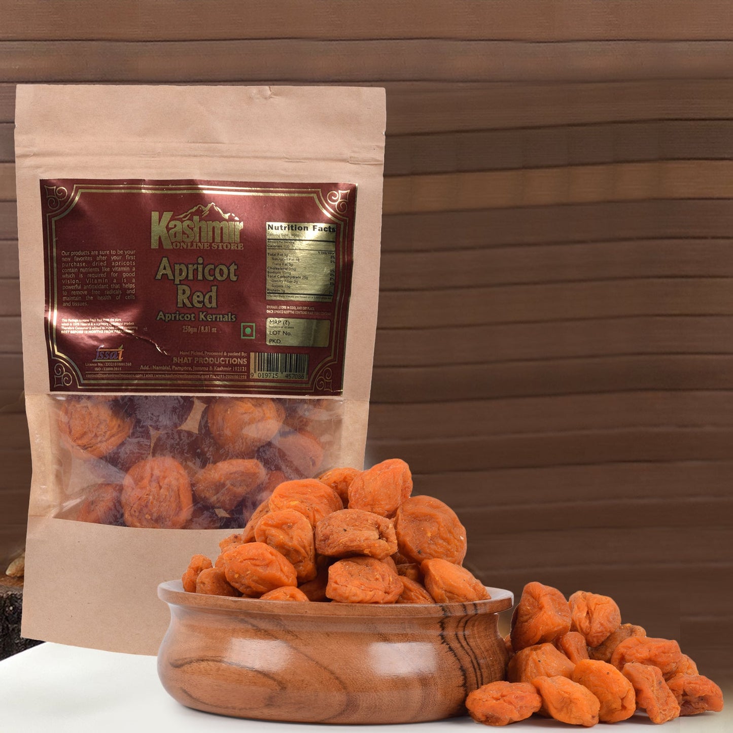 Buy Dried Apricots (Jardalu) |Red Colour