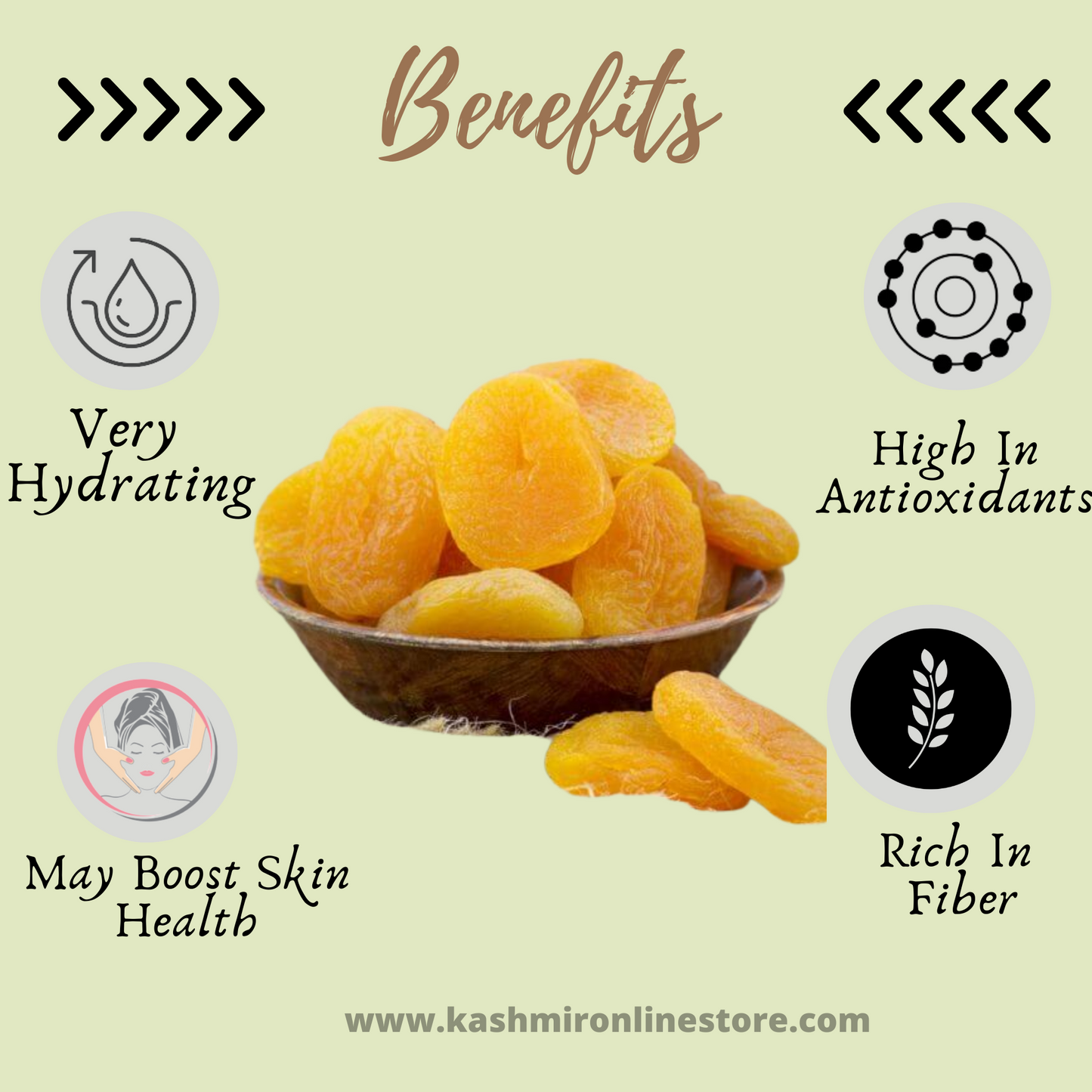 Buy Dried Apricot Khubani (Seedless) – Organic 100% Premium Quality!