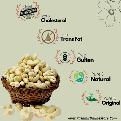 Buy Salted Cashew Nuts |Crunchy & Roasted Jumbo Size