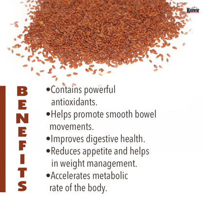 Buy Organic Flax Seeds| Enriched with Fiber Protein, Omega 3