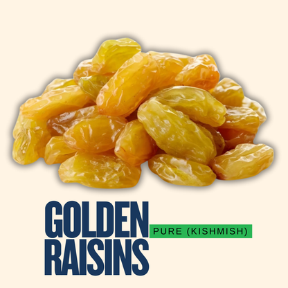 Buy Pure Golden Raisins (Kishmish) – FSSAI Approved