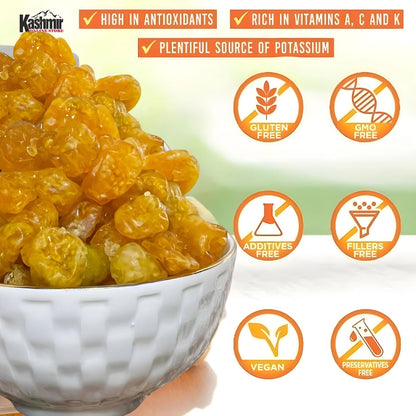 Buy Premium Quality Dried Golden Berries | Dehydrated Dry Fruits