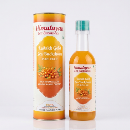 Himalayan Sea Buckthorn Pulp - 100% Pure (500ml)