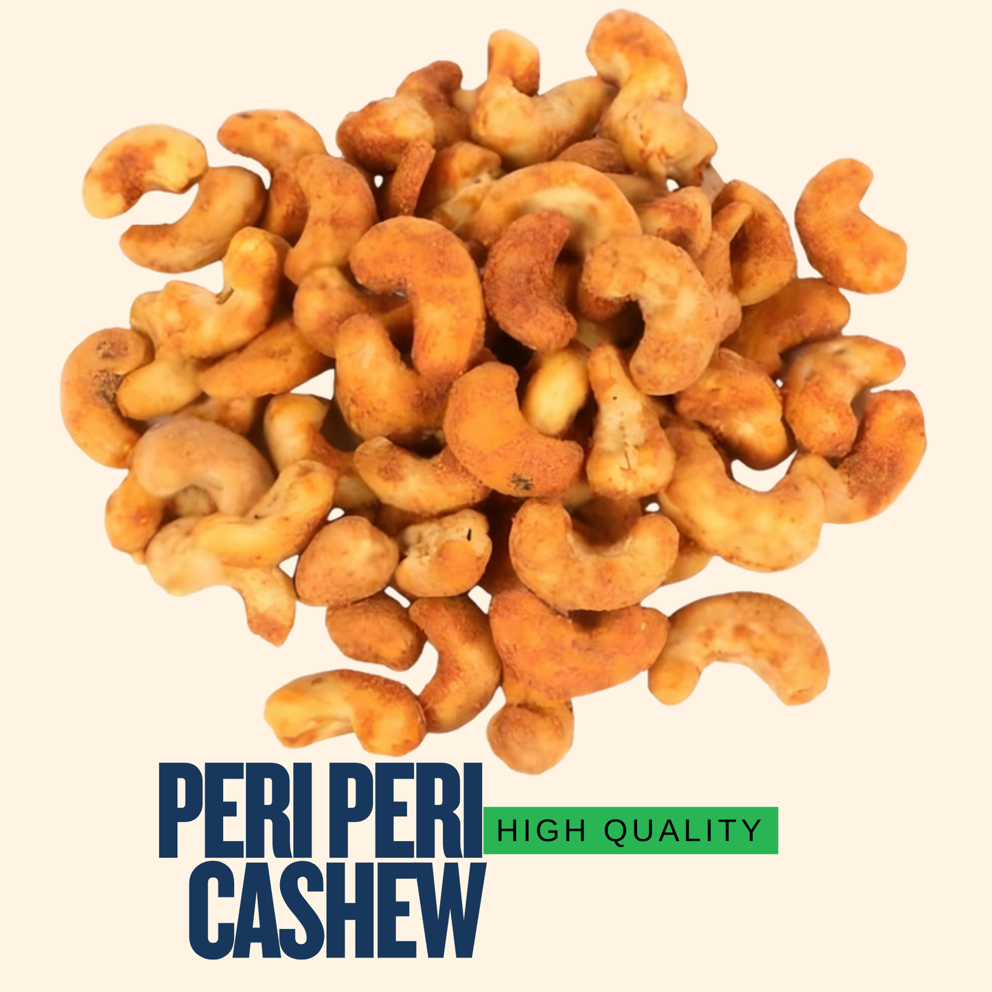 Buy Premium Peri Peri Cashew Dry Roasted| High Quality  Cashews