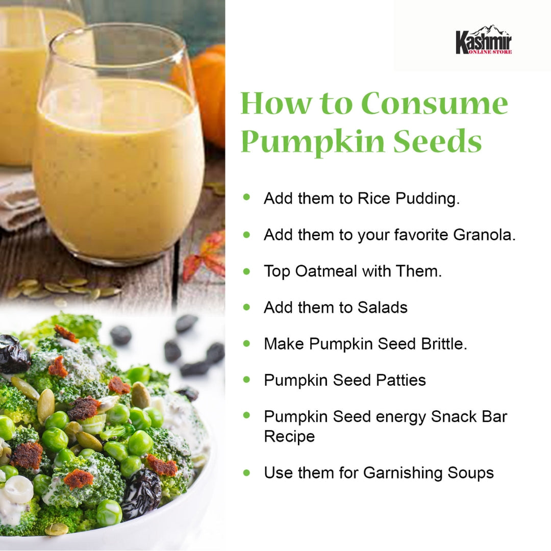 Buy Pumpkin Seeds| Immunity Booster and Protein Rich Seeds