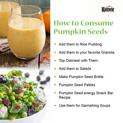Buy Pumpkin Seeds| Immunity Booster and Protein Rich Seeds