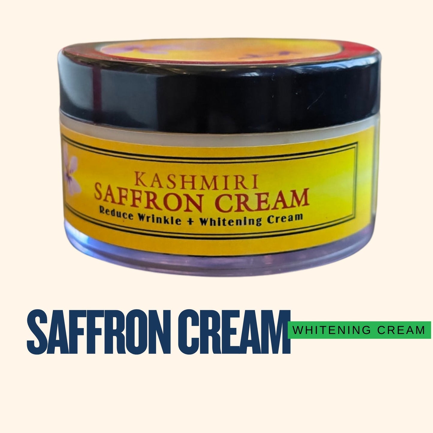Kashmiri Saffron Cream | Natural Radiance Skincare