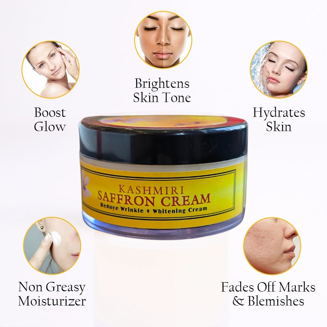 Kashmiri Saffron Cream | Natural Radiance Skincare