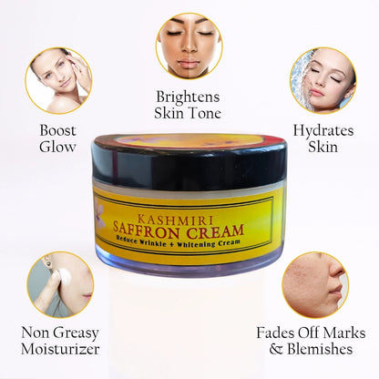 Kashmiri Saffron Cream | Natural Radiance Skincare