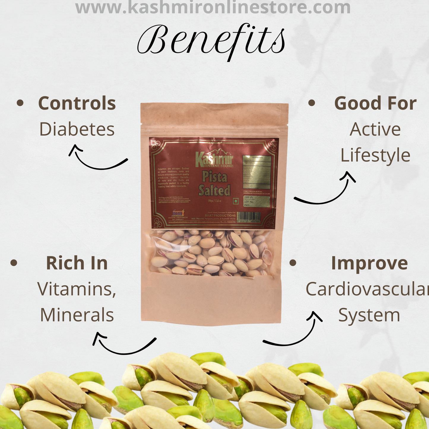 Buy Pista Salted (Pistachio) |Premium Quality Pista Nuts