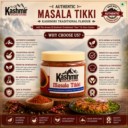 Masala Tikki Kashmir | Authentic Kashmiri Cooking Spice