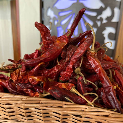 Premium Kashmiri Red Chilli Raw - Natural Color