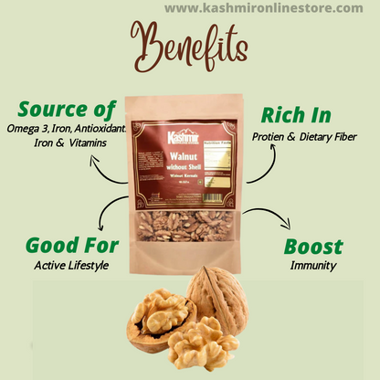 Buy Kashmiri Walnuts Without Shell |Premium Quality Walnuts