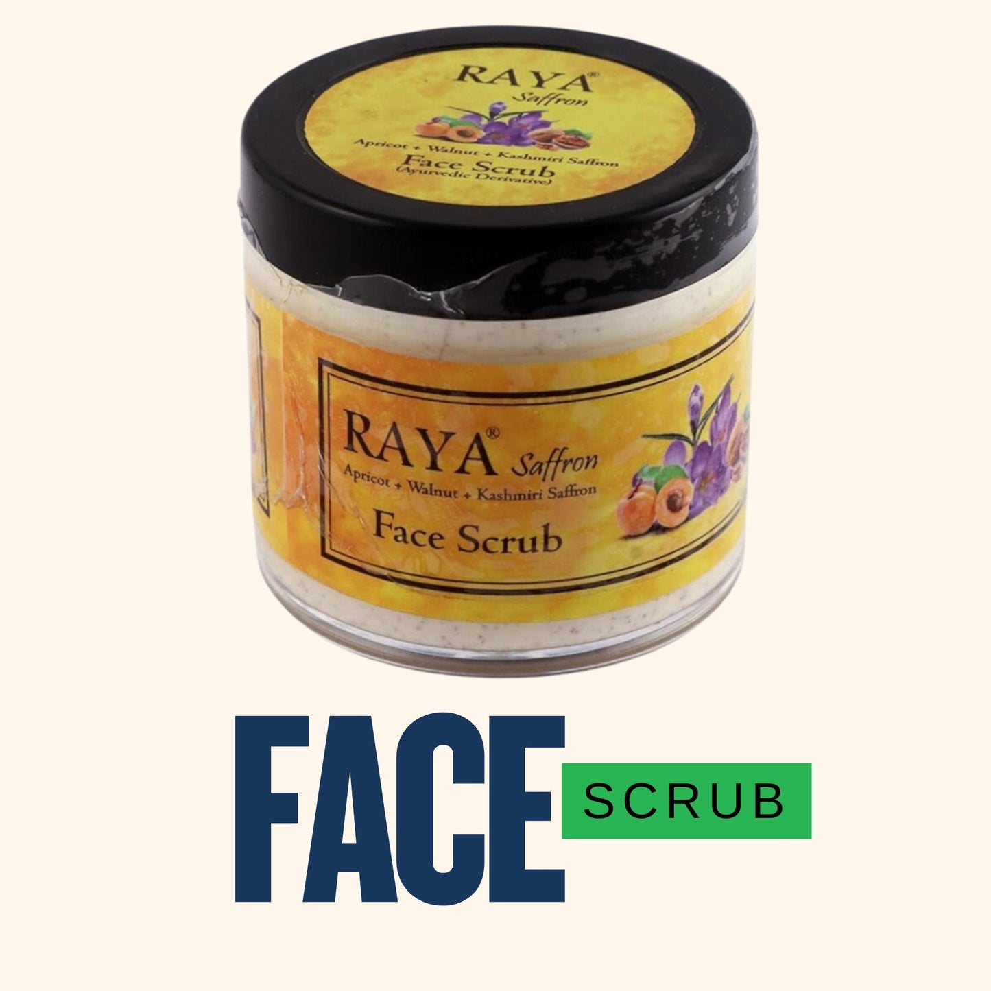 Natural Walnut Face & Body Scrub – Gentle Exfoliator for Oily Skin
