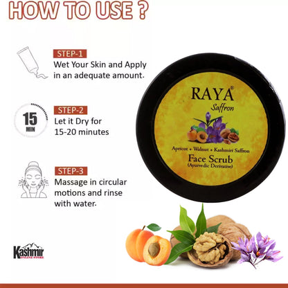 Natural Walnut Face & Body Scrub – Gentle Exfoliator for Oily Skin